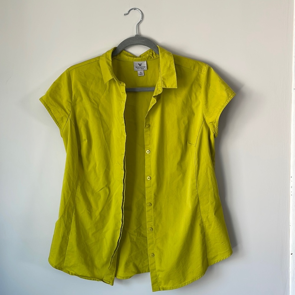 gently used women’s button down